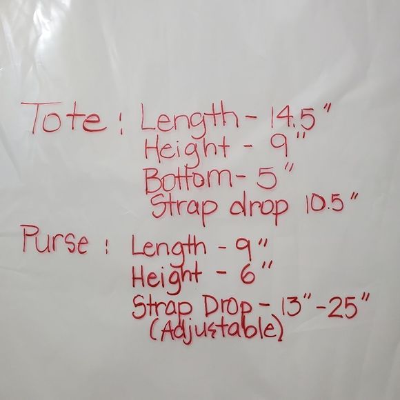 2-piece Set of Vera Bradley Matching Tote & Crossbody Set. P55 - Picture 16 of 16